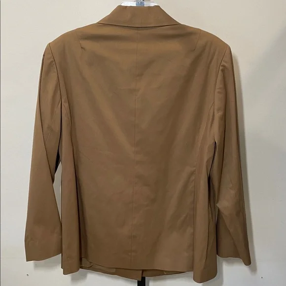 Elisabeth by Liz Claiborne Camel Blazer - Picture 5 of 8